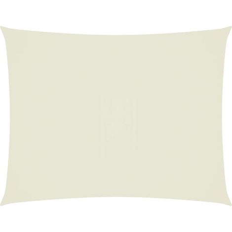 Maison Exclusive - Sonnensegel Oxford-Gewebe Rechteckig 4x5 m Cre
