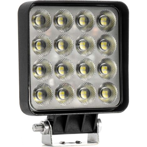 LED-Arbeitsscheinwerfer AWL64 192W 6500K 12000lm 12V 24V amio-04205 (1/5)