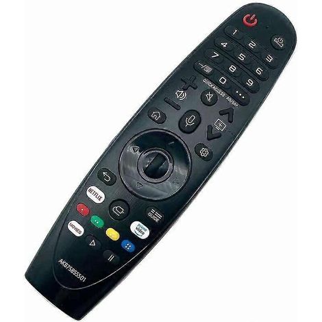 Télécommande LG Magic TV d'origine avec touches Netflix/Prime (AKB75855501 / MR20GA) (Reconditionnée) (1/5)