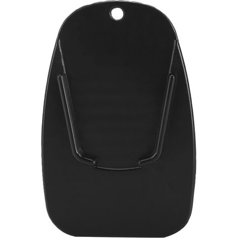 Plaque de support de béquille moto universelle, patin stabilisateur pour sol meuble, stationnement extérieur (1/5)