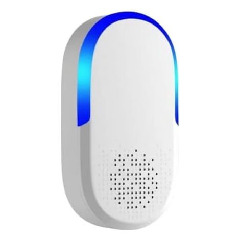 Répulsif à ultrasons électronique rechargeable pour rongeurs domestiques et rats efficaces souris, araignées Version Haute Puissance 1pcs