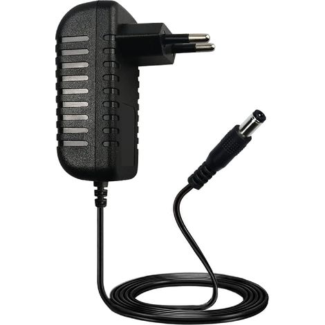 YMYNY Transformateur d'alimentation CV 12 V avec prise UE pour prise domestique AC220 V à DC 12 V (24W 12V 2A)