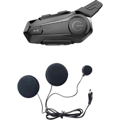 Intercom Bluetooth universel pour casque de moto A-- (1/5)