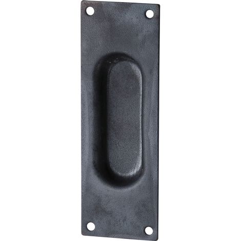 Poignée en Acier Noir Portes coulissantes 40 x 120 mm (1/3)