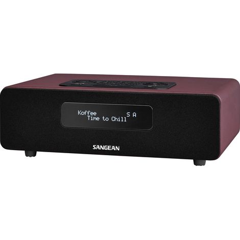 N/A DAB+ Sangean DDR-36 BT AUX fonction réveil rouge