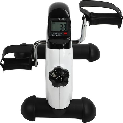 Mini-Tragefahrrad für Arm- und Beinübungen, mit ovalen Pedalen und LCD-Bildschirm, ideal für Senioren. (1/5)