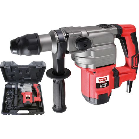 Trapano martello perforatore demolitore 1050w hammer 70200 valex sds max 1421469