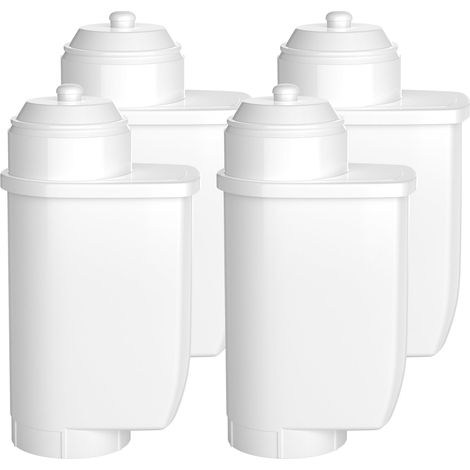 Lot de 4 filtres à eau pour Siemens EQ Series, EQ5 EQ6 EQ7 EQ9 S500 S700 S900 EQ500 Filtre à eau de rechange pour Siemens 3200, Bosch TCZ7003, TCZ7033, TZ70003, Bosch 12008246 467888 73 (1/5)