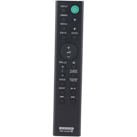 Télécommande de haut-parleur de remplacement pour barre de son Sony HT-CT390 HT-RT3 SA-CT390 SA-WCT390 (1/5)