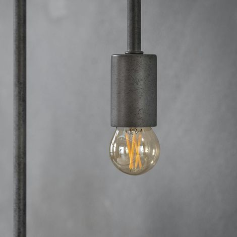 Ampoule globe 4,5 cm ambré LED filament lumière chaude (E27) (1/3)
