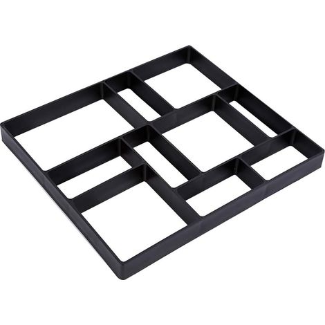 Moule à Pavage, Moule à Béton, Pavage en Béton Plastique, Moules en Plastique, pavé, Moule de Coffrage, Pochoir, Moule à Béton pour Moule de Trottoir, Pavage à Motif (1/5)