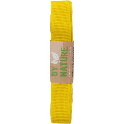 Braun & Company Band Strängchen gelb 15 mm x 2 m Geschenkverpackungen