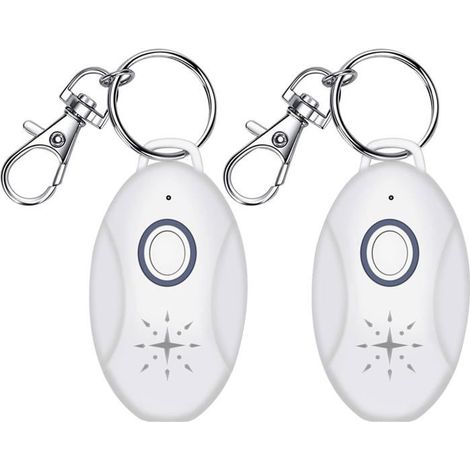 LOT DE 2 Répulsif ultrason chien rechargeable USB, anti moustique et parasites portable, dispositif ultrasons sans chimiques