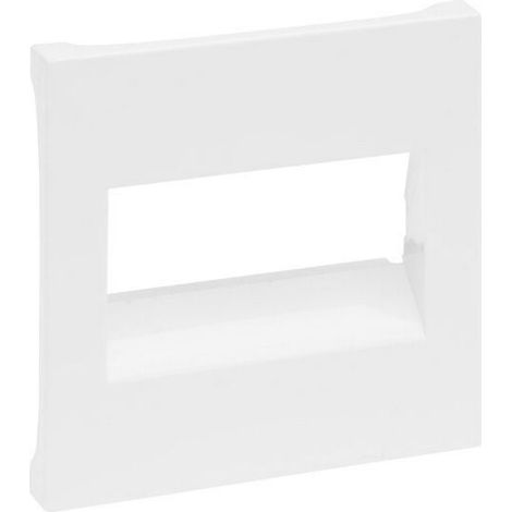 Legrand Abdeckung SEANO RJ45 f.1-u.2-f.Datendosen ultraws