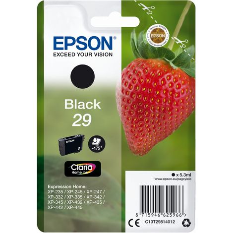 EPSON Cartuccia Fragola 29 Black (1/5)
