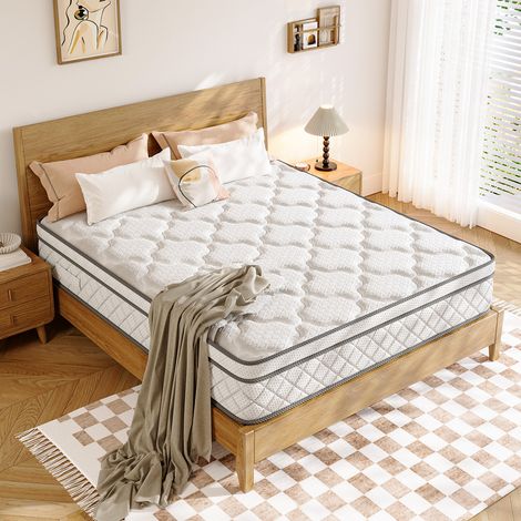Matratze 160x200cm Schaumstoff 26 cm Luxus Bettmatratze für Erwachsene und Kinder 7 Komfortzonen Adaptiver Memory Foam Memory Foam Matratze