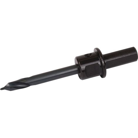 Aufnahmeschaft 6-KT m.Zentrierbohrer HM-Lochsägen 64-100mm TECWERK