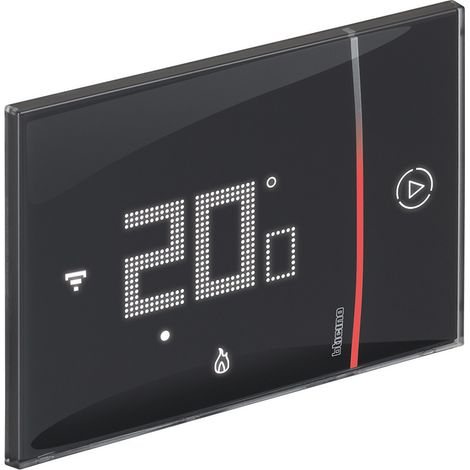 Termostato Wifi Bticino Smarther2 Digitale Incasso Nero SXG8002