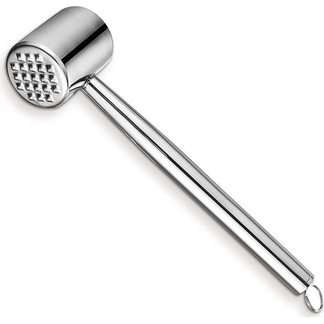 Attendrisseur de viande en acier inoxydable marteau double face pour boeuf poulet et escalope outil de cuisine robuste et efficace (1/5)