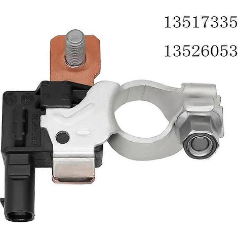 Capteur de courant de batterie (IBS) 13517335 : Capteur de batterie compatible avec les modèles Buick Regal, Chevrolet Equinox, GMC Terrain et les modèles GM 2018-2019. Référence : 13526053