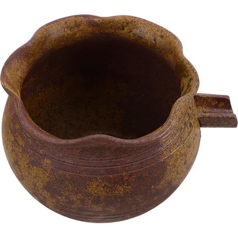 Fontaine à Jet Eau pour Bassin Cascade de Jardin Vasque Céramique pour Point Eau Fontaine Extérieur Accessoires pour Aquarium Modèle Paysagiste