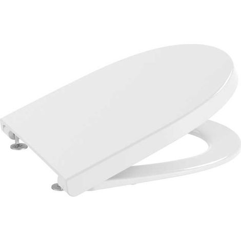 Siège de toilette compact Meridian blanc 8012AB004 - Roca