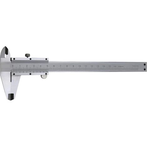 Pied à Coulisse micrométrique en Acier Inoxydable, Outils de Mesure 0-150 Mm 0.02 Mm(0-150mm) (1/5)