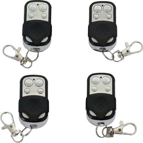 Ouvre-porte de garage universel à clonage électrique 4ST, compatible avec portails motorisés, télécommande sans fil, système de copie de code, idéal pour motorisation de portail. (1/3)