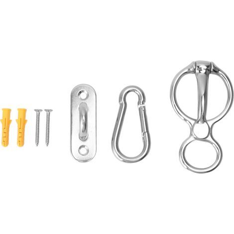 Generic Anneau D'attache Robuste pour Chevaux en Acier Inoxydable pour un Attachement sécurisé et un Entraînement Facile, pour les Amateurs et les Propriétaires de Chevaux (1/5)