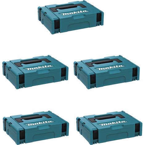 Pack mit 5 Koffers MAKITA MAKPAC Typ 1