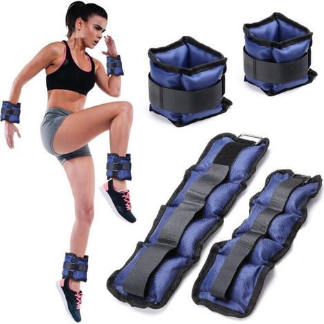 Poids Chevilles Poignet Sangle De Cheville Sport Arts Martiaux Fitness Sangle De Cheville Poids 3 Kg