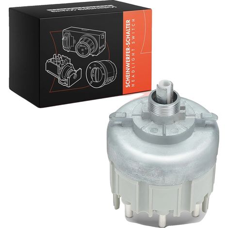 Interruttore principale, poliammide 6.6, 13 contatti di connessione, compatibile con Mercedes-Benz, funzione fendinebbia, grigio (1/4)