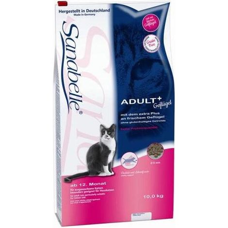 Cibo per gatti BOSCH ADULT Adulto Pollo Uccelli 10 kg (1/4)