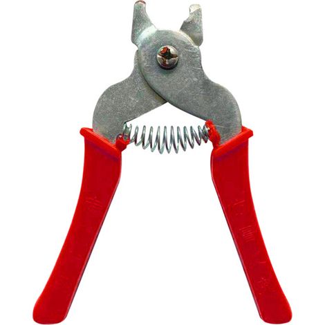 Alicates para anillos para jaulas de animales y cercas de alambre - Herramienta de reparación manual. El color del mango es aleatorio. (1/5)