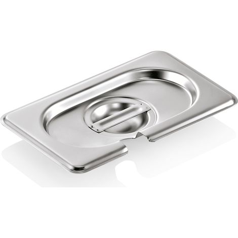 Couvercle cranté GN 90 en Acier Chrome GN 1/9 2 - Was Germany