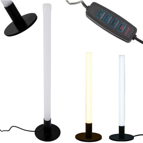 Lampe LED 40 cm - Lampe de table ou lampadaire moderne à 3 abat-jour (1/5)