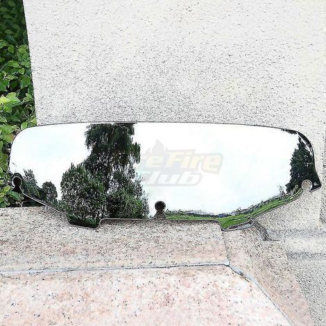 Pare-brise chromé 5" et 8" pour motos Harley Electra Street Glide FLHX Touring CVO (1996-2013) - 5 pouces (1/5)