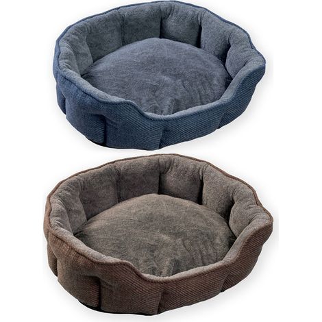 Cuccia Divanetto Cane Gatto Cuscino Morbido Materassino Animali Domestici Relax, misuraRelaxcoloreBlu (1/4)