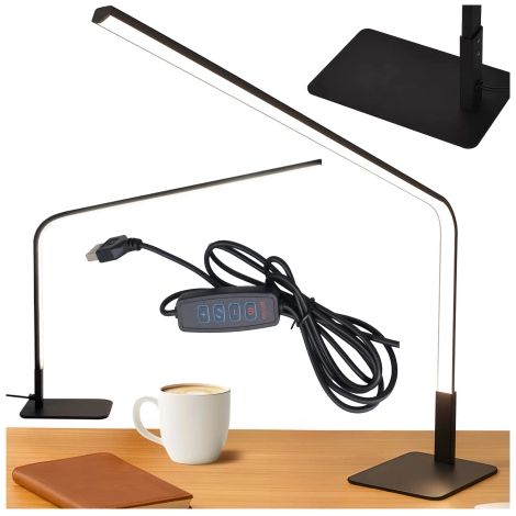 LED-Nachtlicht-Schreibtischlampe mit langer Leuchtdauer – Drei Farbmodi, einstellbare Helligkeit, Schreibtischlampe zum Lesen und für Hausaufgaben – Alogy StudyBeam™ (1/5)