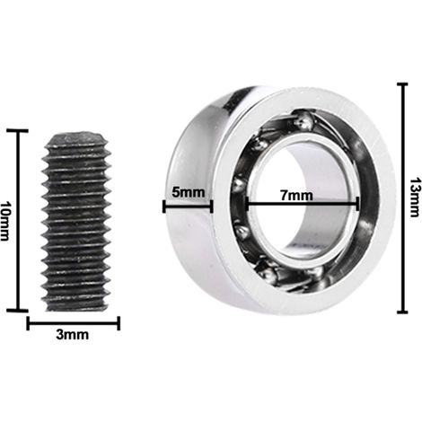 Roulement Yoyo, arbre métallique Non réactif, 10mm M4, accessoires à billes à vis, 1 pièce (1/5)