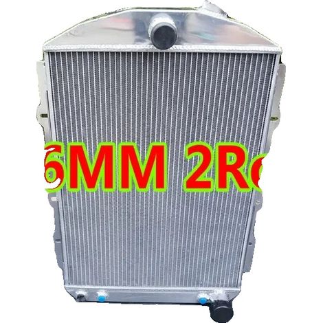 Radiador de aleación de aluminio, con mayor eficiencia de refrigeración. Solo radiador. (1/2)