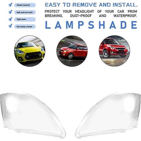 Transparente Scheinwerferabdeckung für Toyota Swift (2005–2016), Modellnummer 0621
