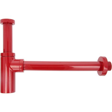 tecuro DESIGN Flaschen-Geruchsverschluss Messing rot (RAL 3003) (1/5)