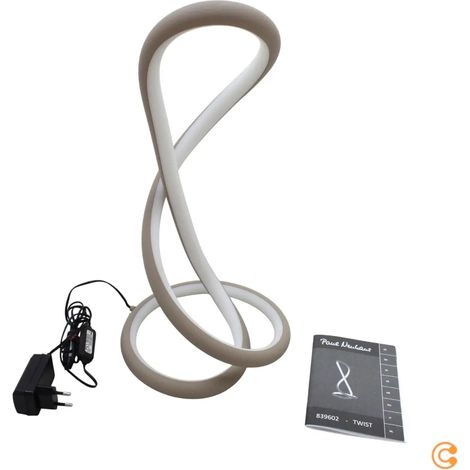 [GEBRAUCHT] B-Ware Paul Neuhaus Tischleuchte Lampe Twist Led Sandfarben Wohnzimmer Schreibtisch