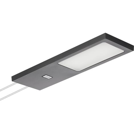 SOTECH LED-Möbelleuchte GIULIA II mit Sensor schwarz, 2700K warmweiß, Einzelleuchte