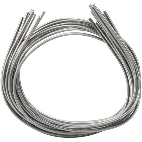 10pcs Alu um Copper Welding Rods Electrode 2mm Dia Cored Wire Low Temperature Soldering (1/4)