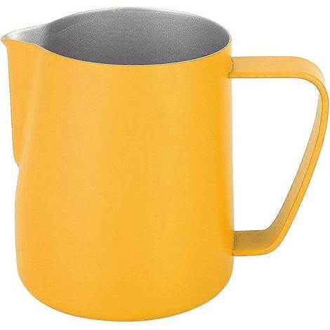 Mousseur à lait en acier inoxydable 350ml - Pichet pour café latte, tasse barista et accessoire de cuisine (1/5)