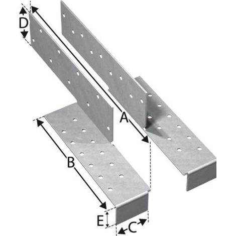 Sparren-Pfetten-Verbinder SFHM-B 270 mm (Paar) (1/4)