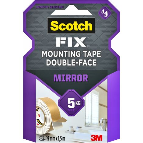 Doppelseitiges Montageband für Badezimmer 19 mm x 1,5 m