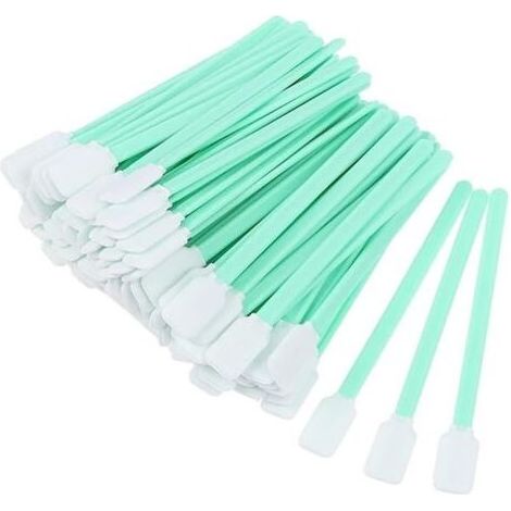 50 pièces Écouvillons de Nettoyage,Kits d'écouvillons en Mousse pour Appareil Photo,lentilles optiques,Artisanat,Peinture,Pistolets,imprimantes,détails de Voiture (1/5)